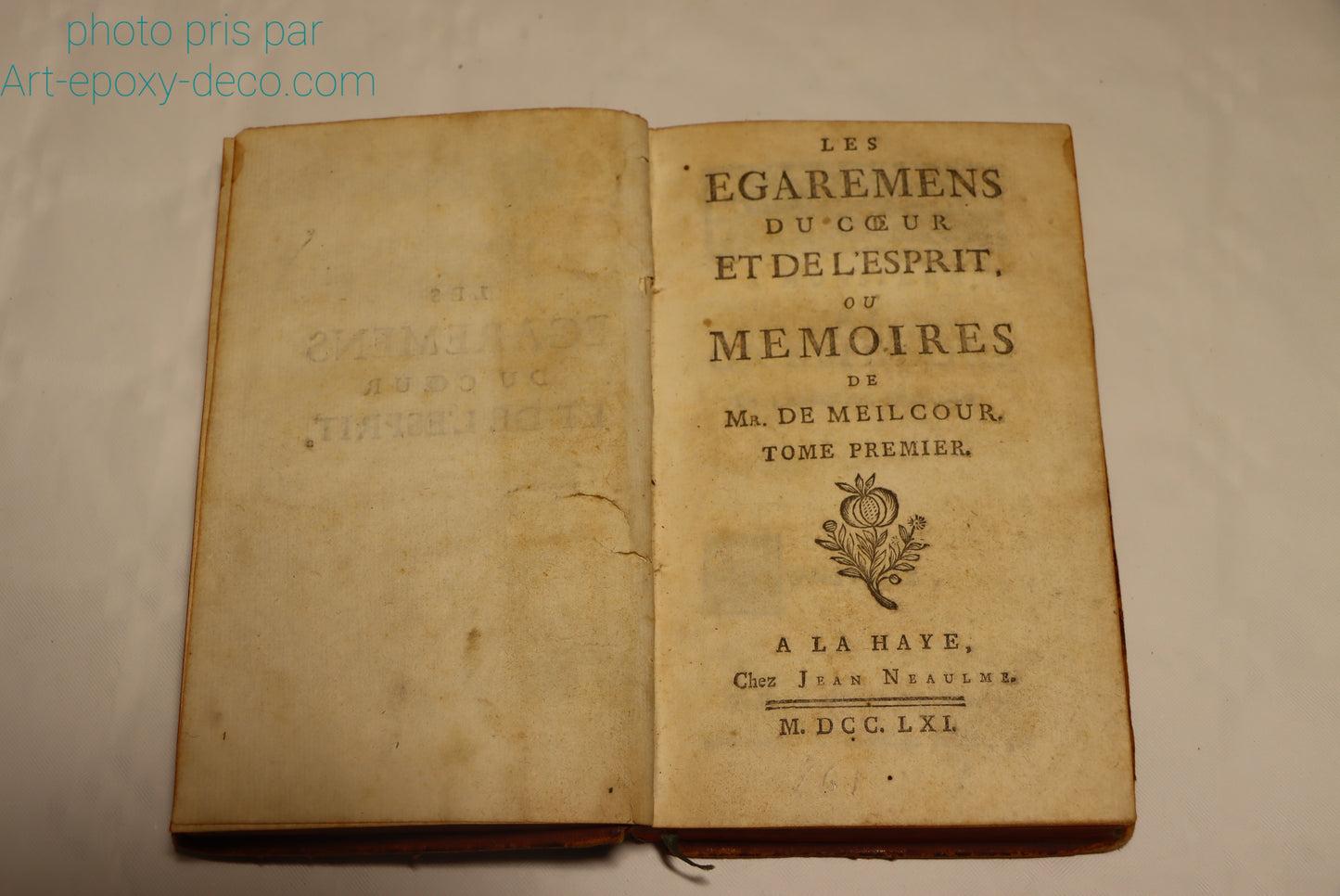 Memoires de Meilcour 1761