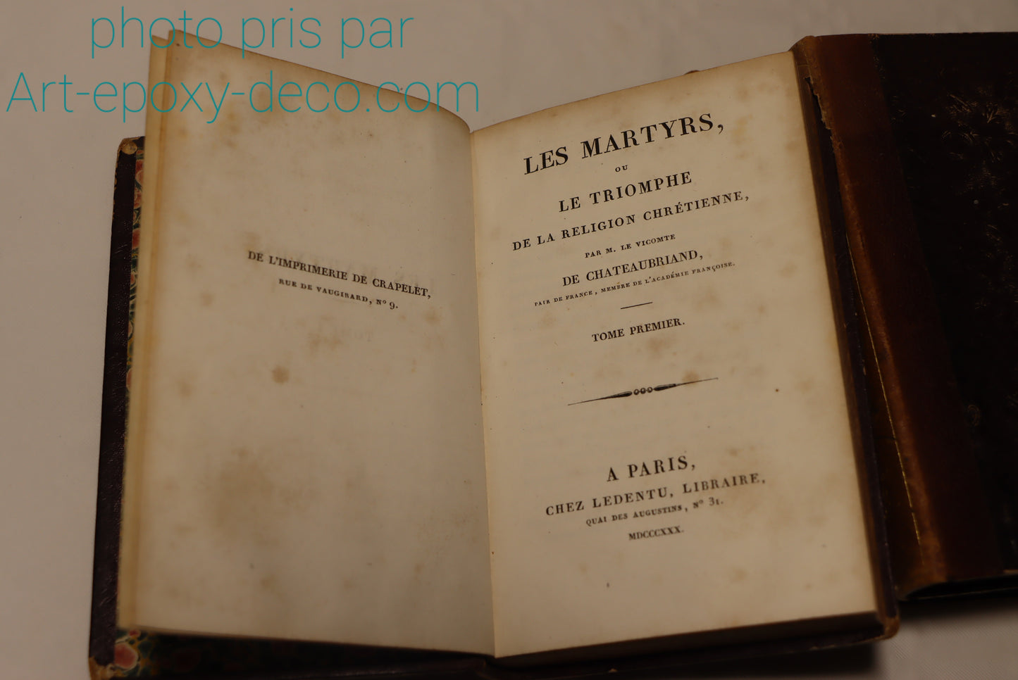 LES MARTYRS OU LE TRIOMPHE DE LA RELIGION CHRETIENNE