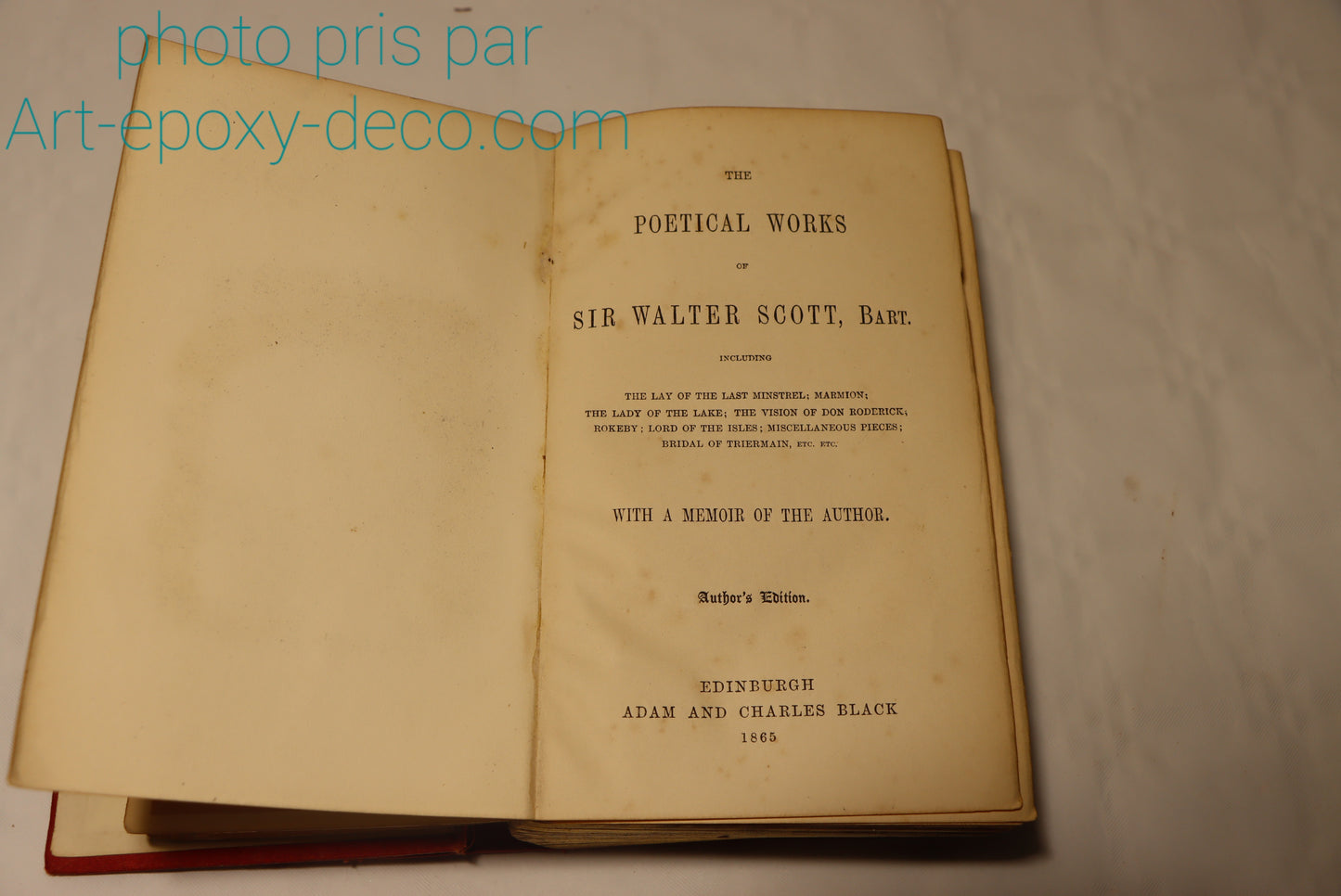 Scott's poetical works 1865