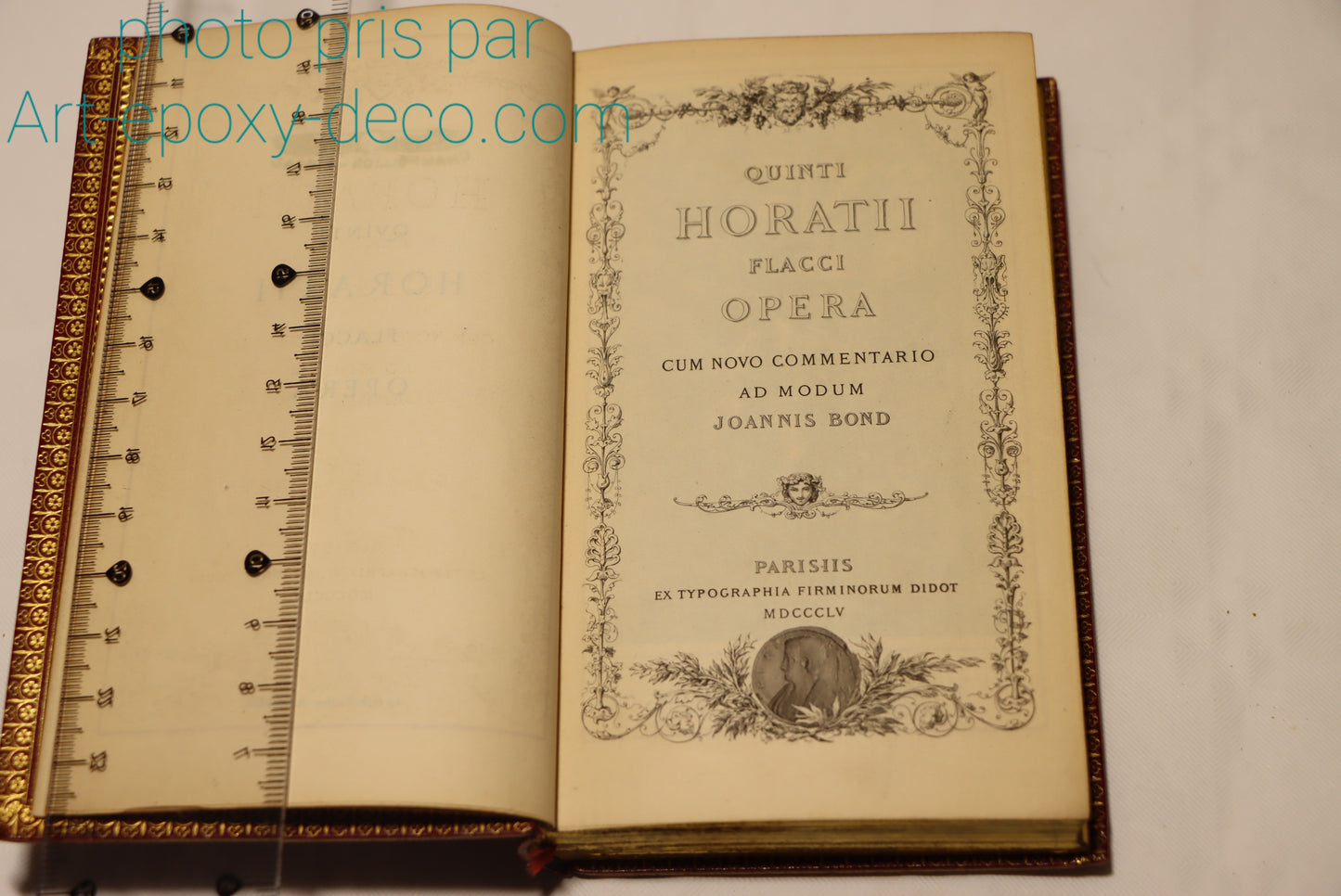 Quinti Horatii Flacci opera. 1855