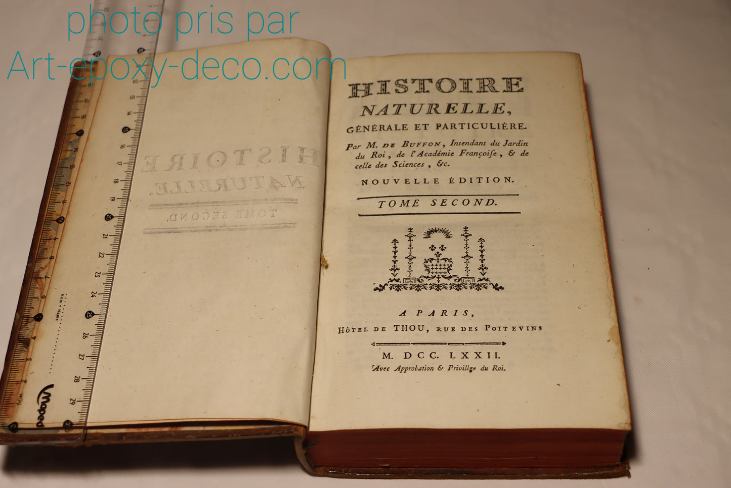 Histoire naturelle, generale et particuliere 1772