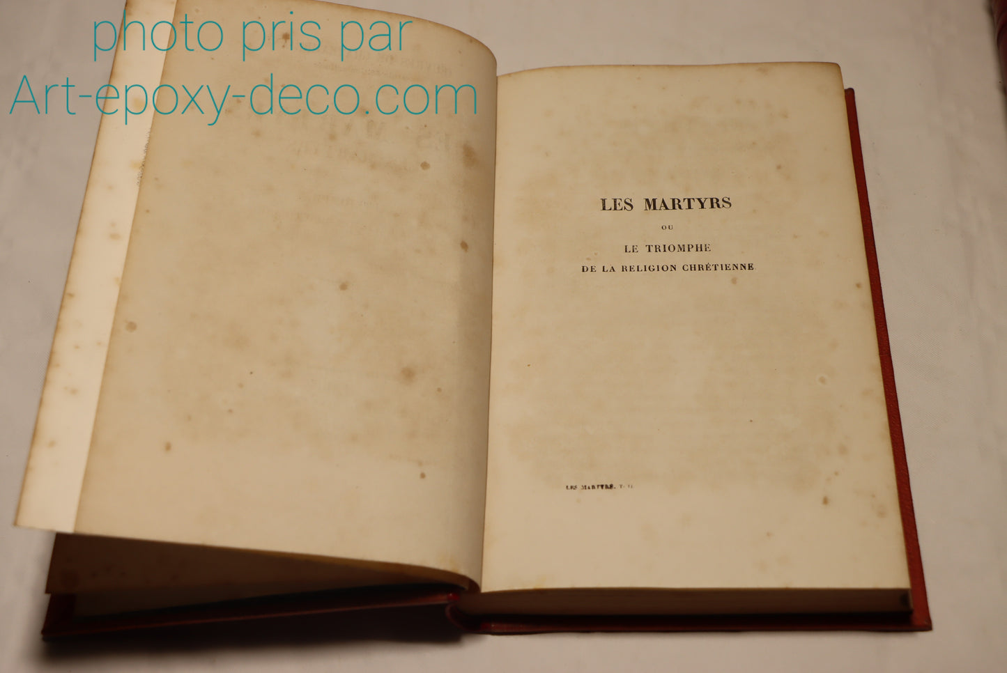 Les Martyrs 1858 Chateaubriand