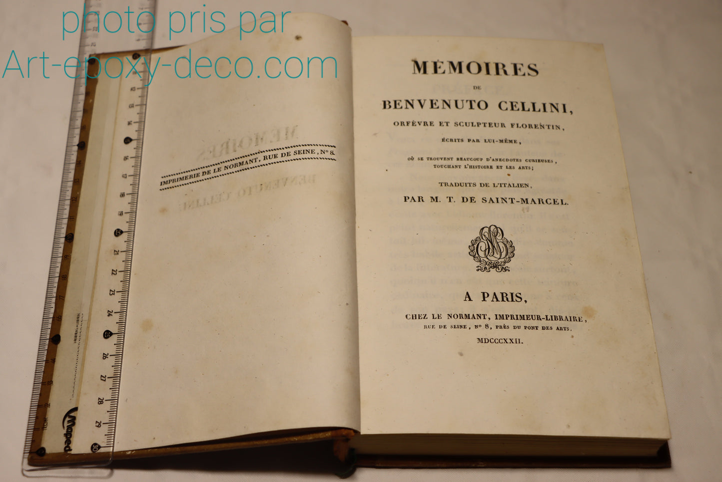 Mémoires de Benvenuto Cellini 1910