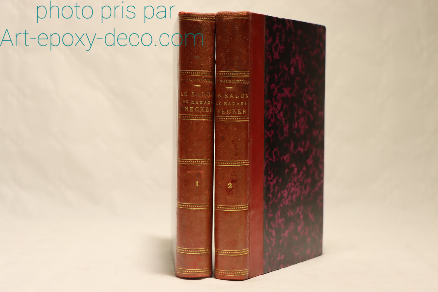 Le salon de madame Necker 1882 en 2 tome