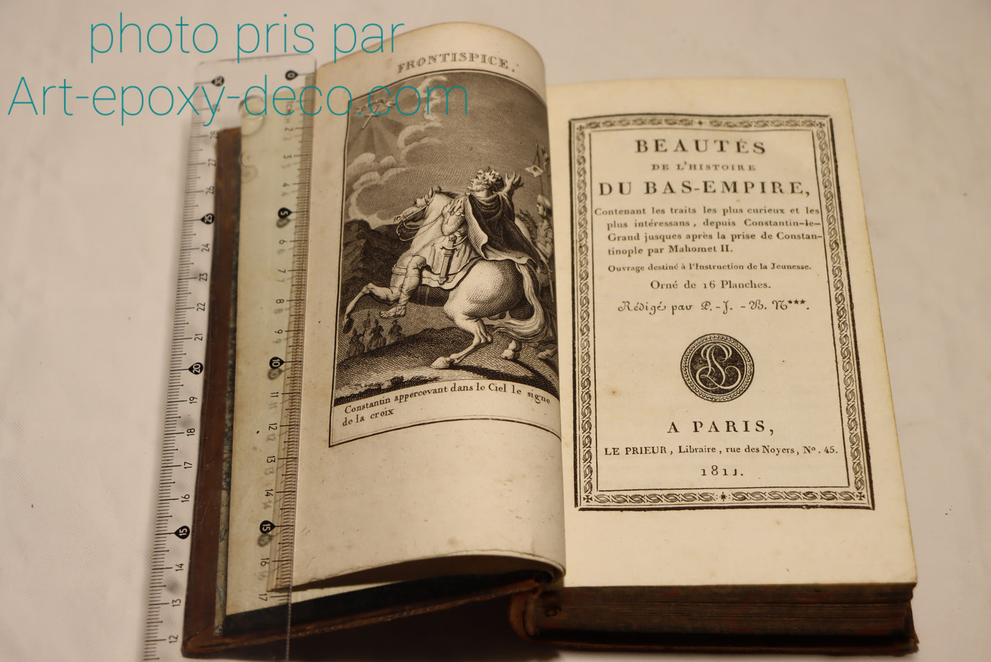 Beautés du bas-empire. 1811. Orné de 16 planches