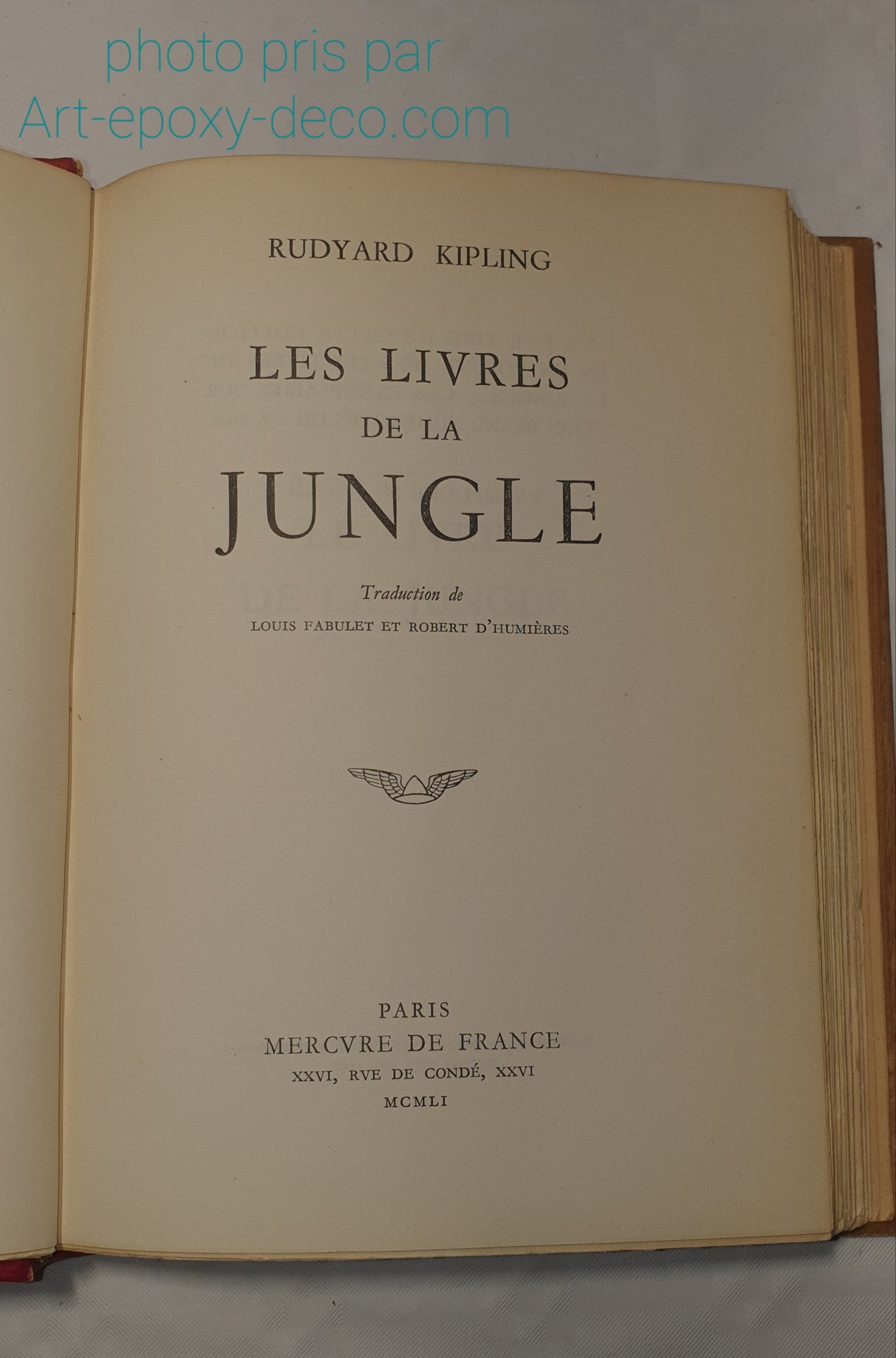 Rudyard KIPLING - Le second livre de la jungle - Numerote; 2089