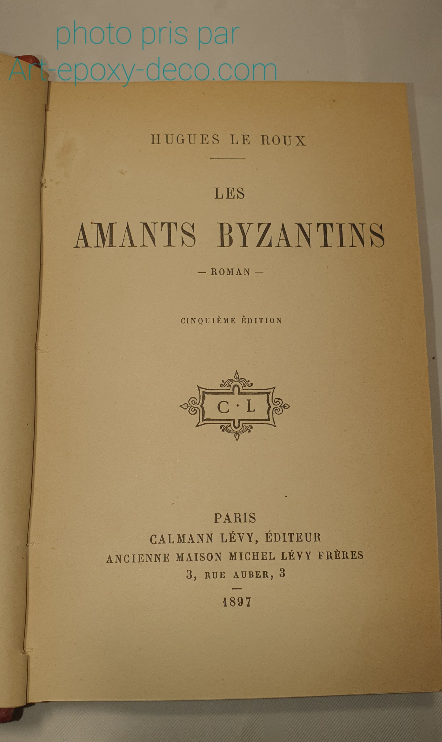 Les Amants Byzantins 1897