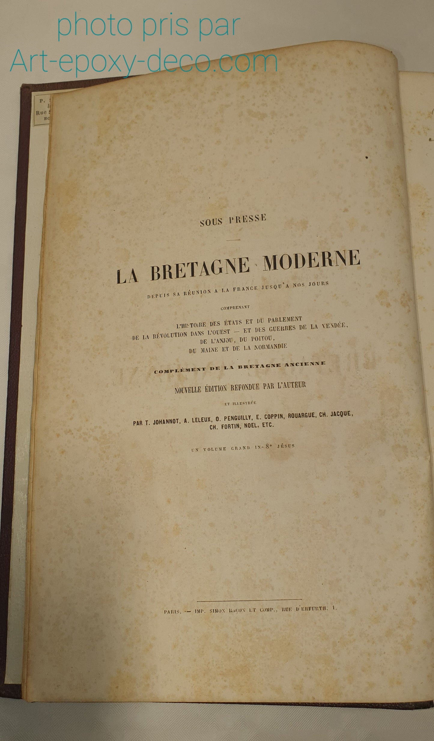 Pitre-Chevalier‎‎La Bretagne Ancienne et Moderne 1859