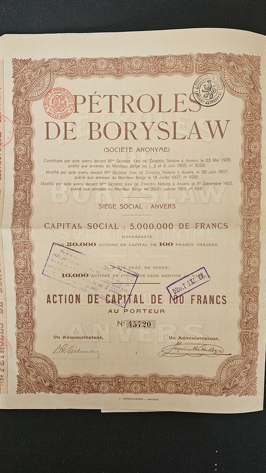 Boryslaw Oil SA (1913)