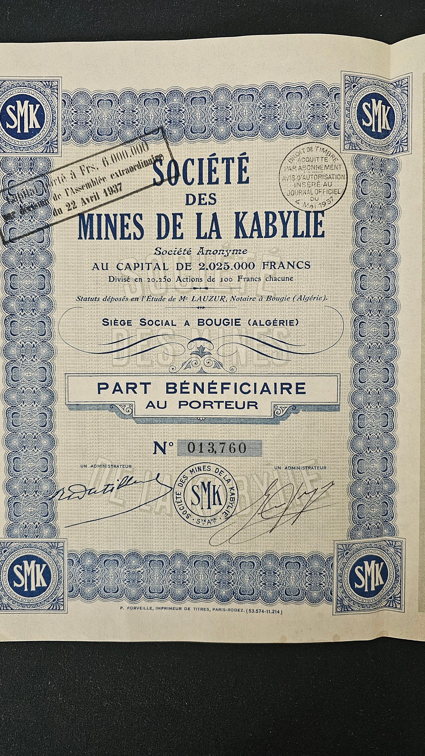 Kabylie Mines Company